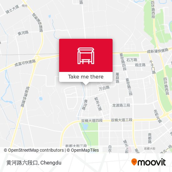 黄河路六段口 map