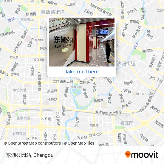 东湖公园站 map