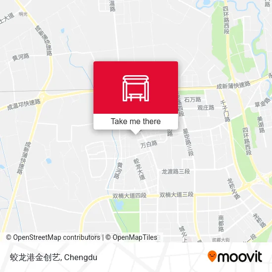 蛟龙港金创艺 map