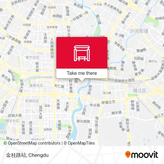 金桂路站 map
