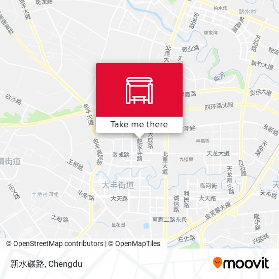 新水碾路 map