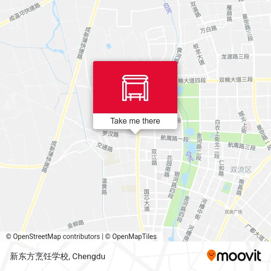 新东方烹饪学校 map