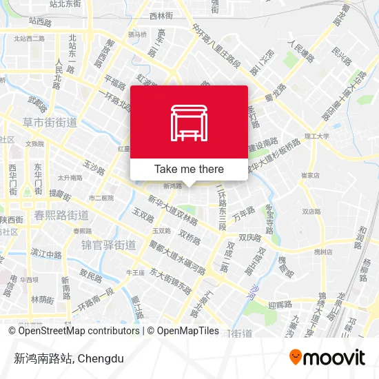 新鸿南路站 map