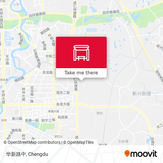 华新路中 map