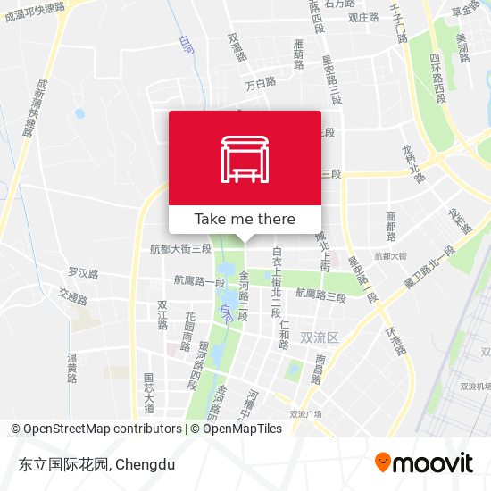 东立国际花园 map