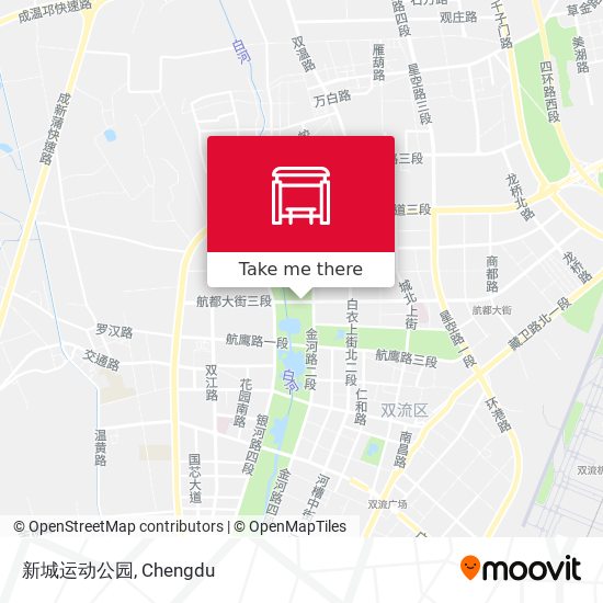 新城运动公园 map