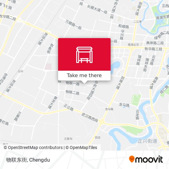 物联东街 map