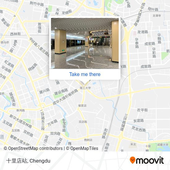 十里店站 map