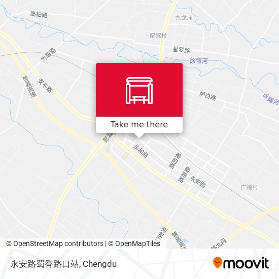 永安路蜀香路口站 map