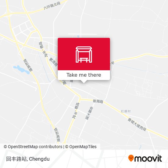 回丰路站 map