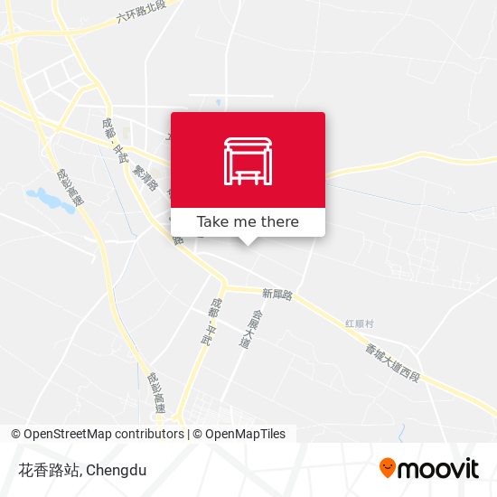 花香路站 map