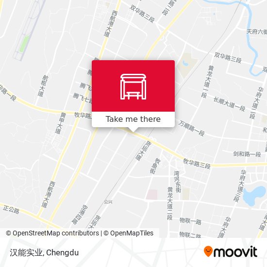 汉能实业 map