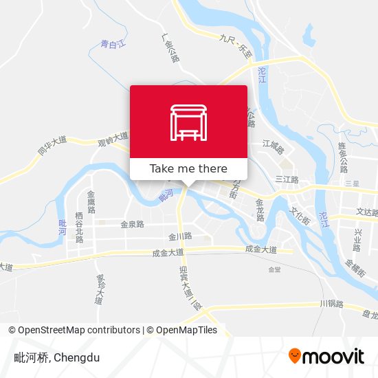 毗河桥 map