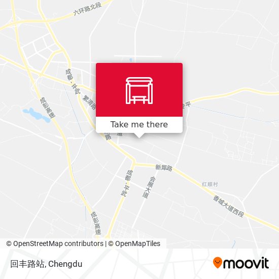 回丰路站 map