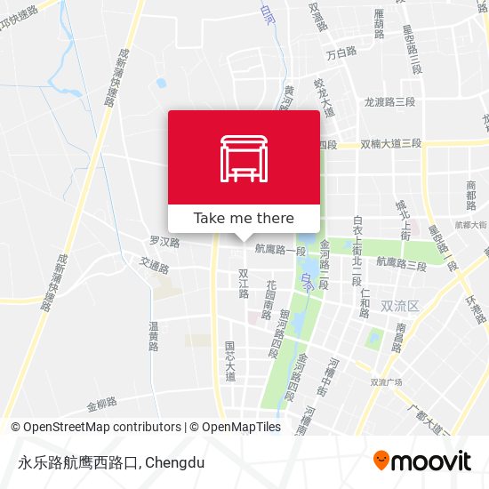 永乐路航鹰西路口 map