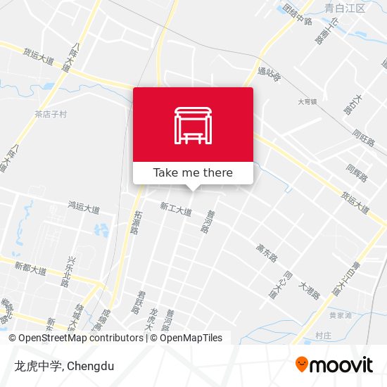 龙虎中学 map