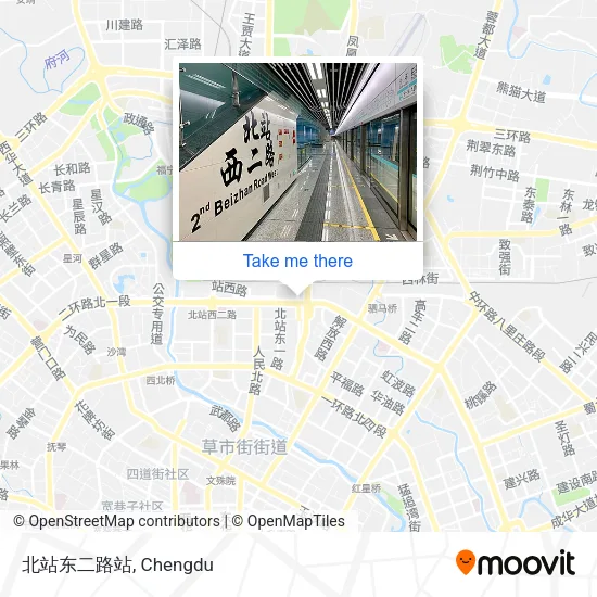 北站东二路站 map