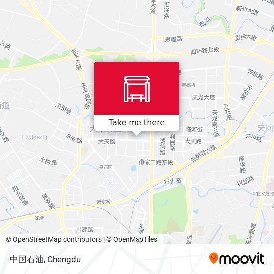 中国石油 map