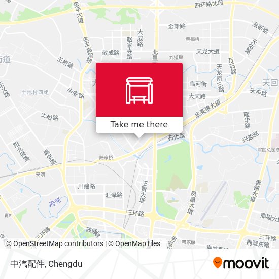 中汽配件 map