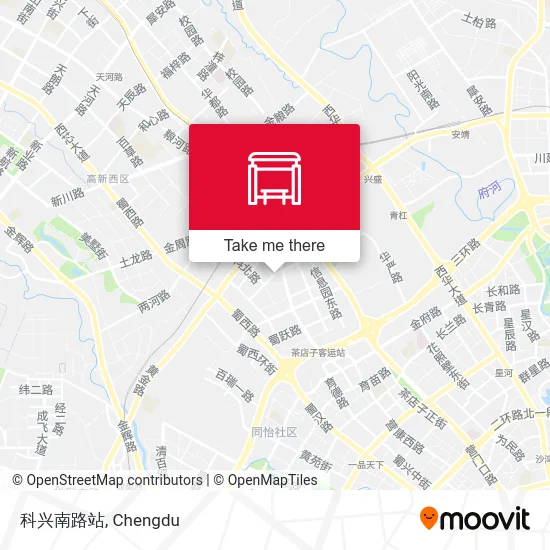科兴南路站 map
