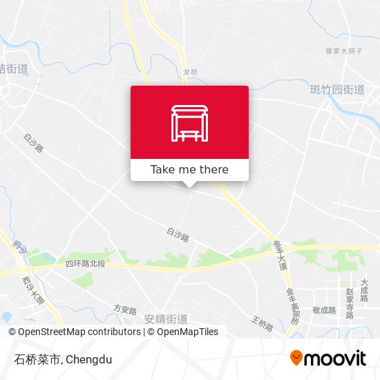 石桥菜市 map