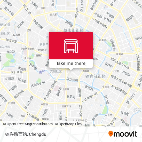 锦兴路西站 map