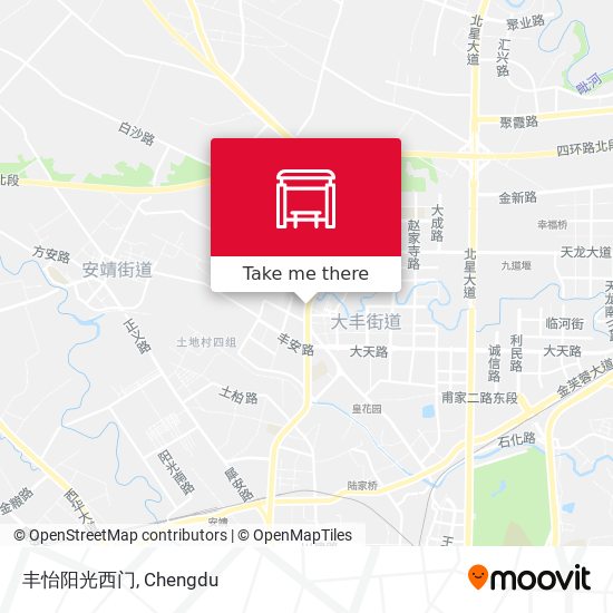 丰怡阳光西门 map