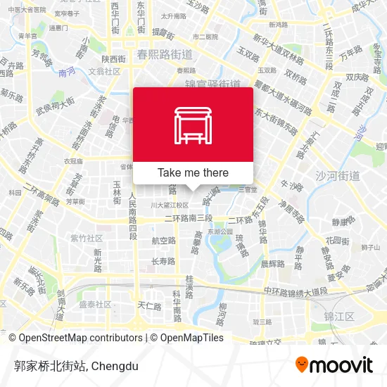 郭家桥北街站 map