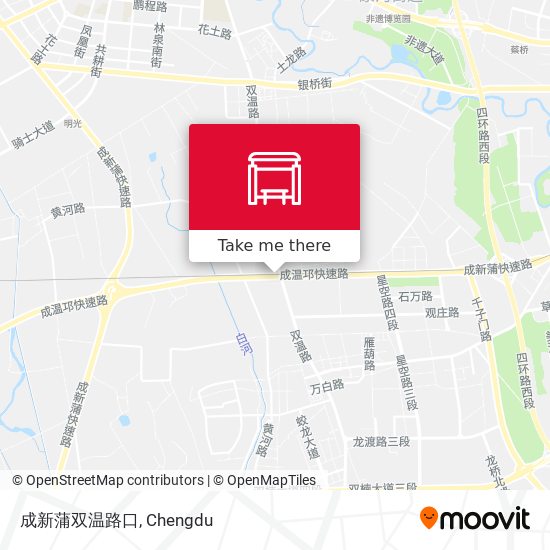 成新蒲双温路口 map