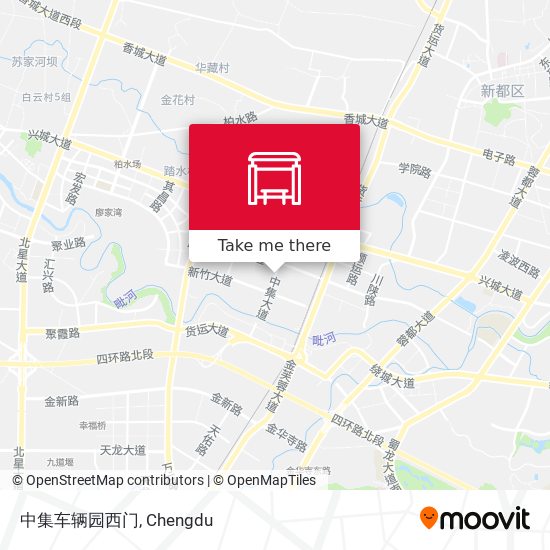 中集车辆园西门 map