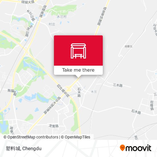 塑料城 map