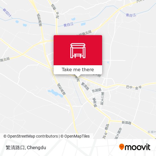 繁清路口 map