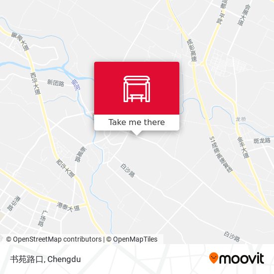 书苑路口 map