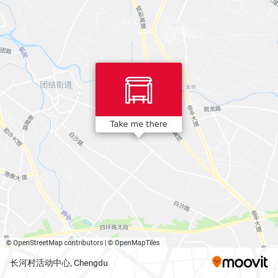 长河村活动中心 map