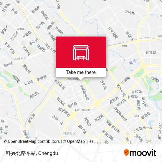科兴北路东站 map