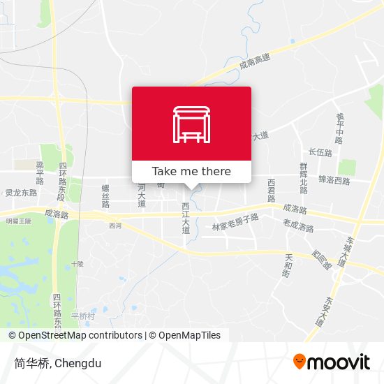 简华桥 map