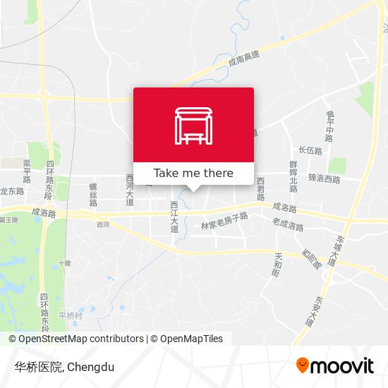 华桥医院 map