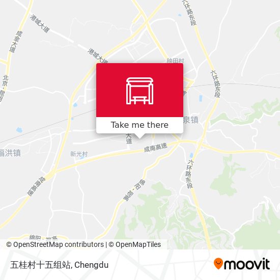 五桂村十五组站 map