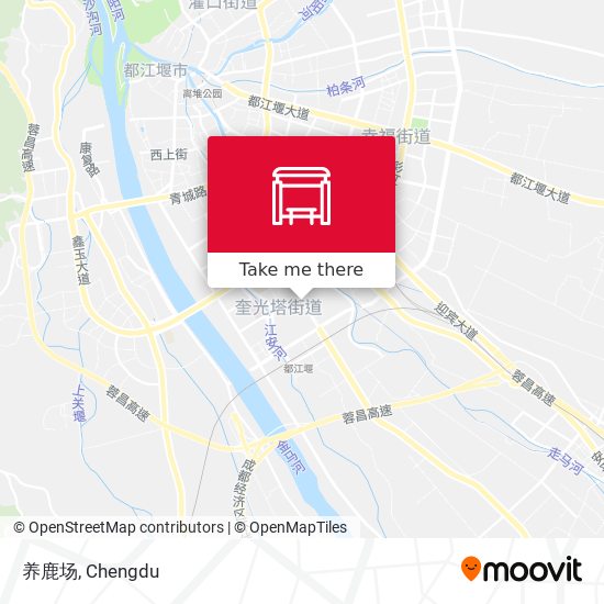 养鹿场 map