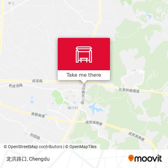 龙洪路口 map