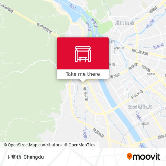 玉堂镇 map