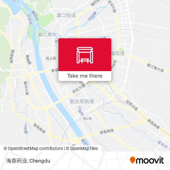 海蓉药业 map