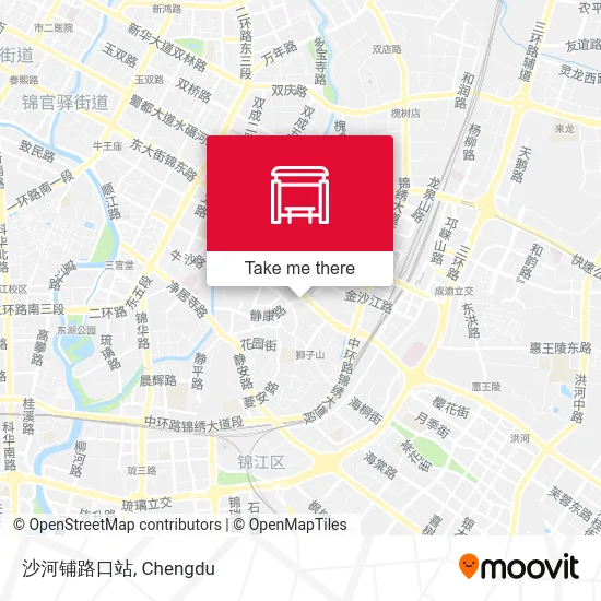 沙河铺路口站 map