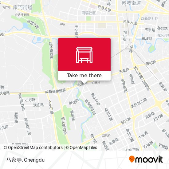 马家寺 map