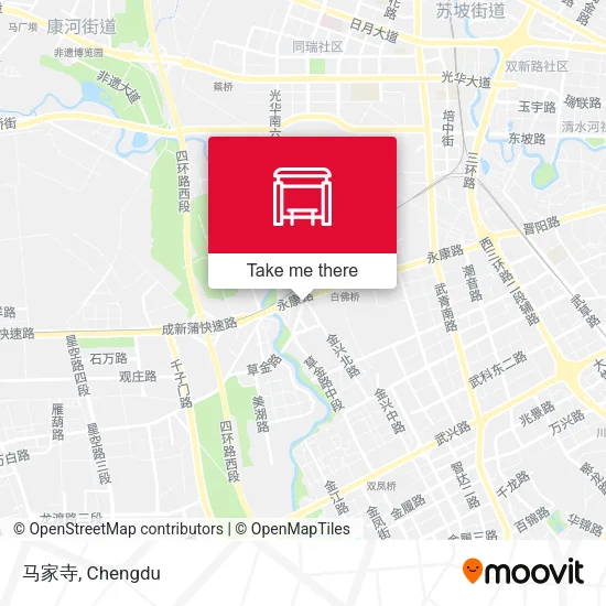 马家寺 map