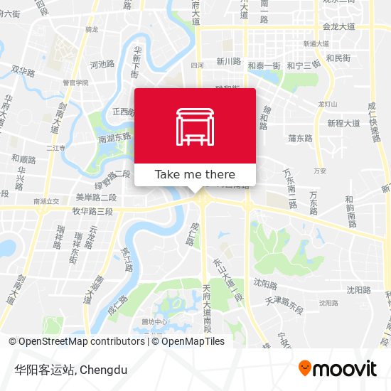 华阳客运站 map