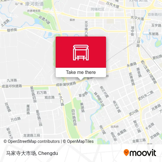 马家寺大市场 map