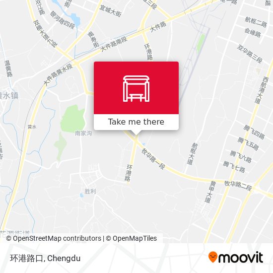 环港路口 map