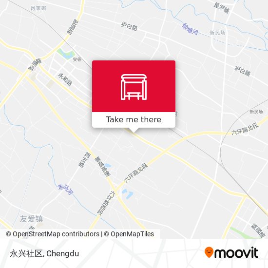 永兴社区 map