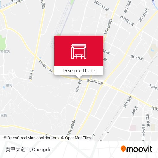 黄甲大道口 map